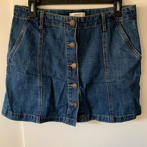 Jean skirt